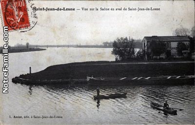 La Saône en aval de St-Jean