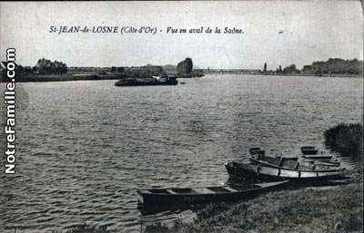 La Saône en aval de St-Jean